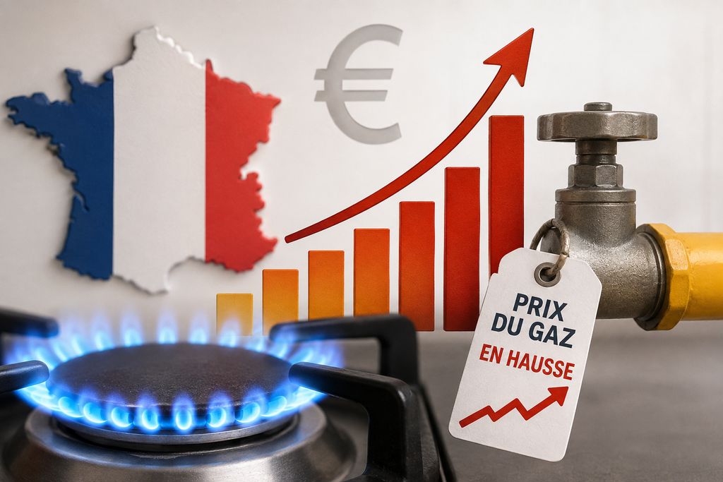 Hausse du prix du gaz en France
